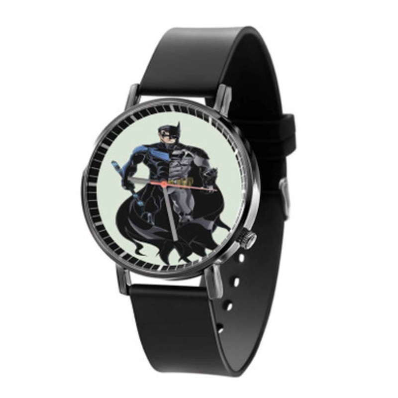 Batman Nightwing Black Quartz Watch Unisex With Premium Gift Box