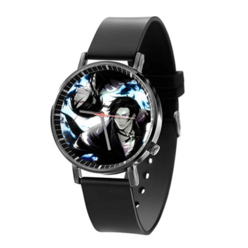 Black Butler Sebastian and Claude Black Quartz Watch Unisex With Premium Gift Box