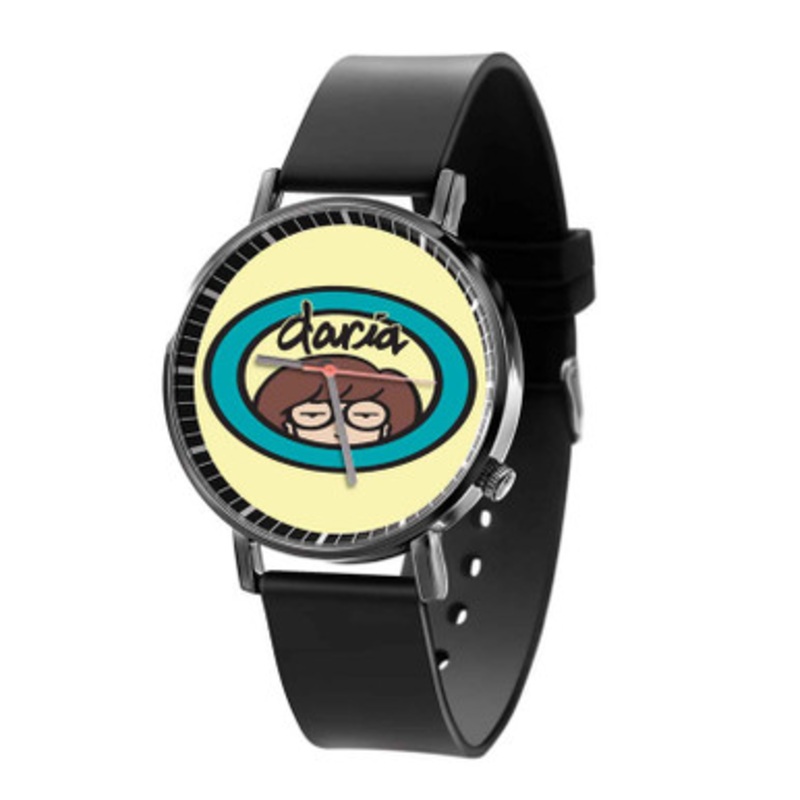 Daria Black Quartz Watch Unisex With Premium Gift Box