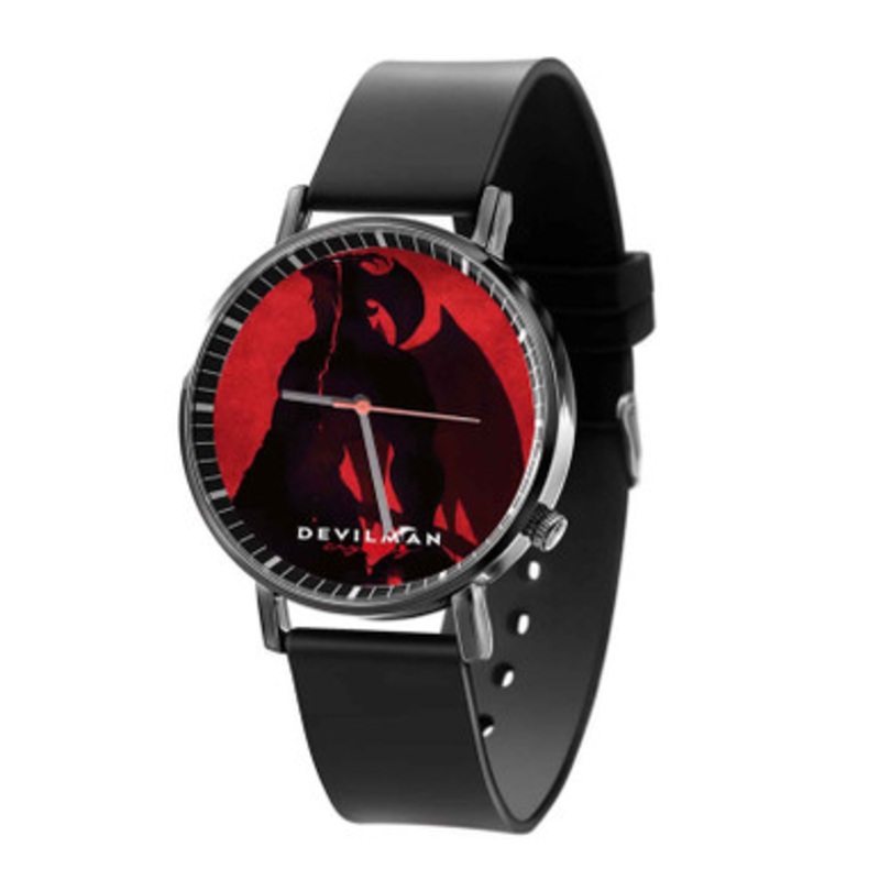 Devilman Crybaby Black Quartz Watch Unisex With Premium Gift Box