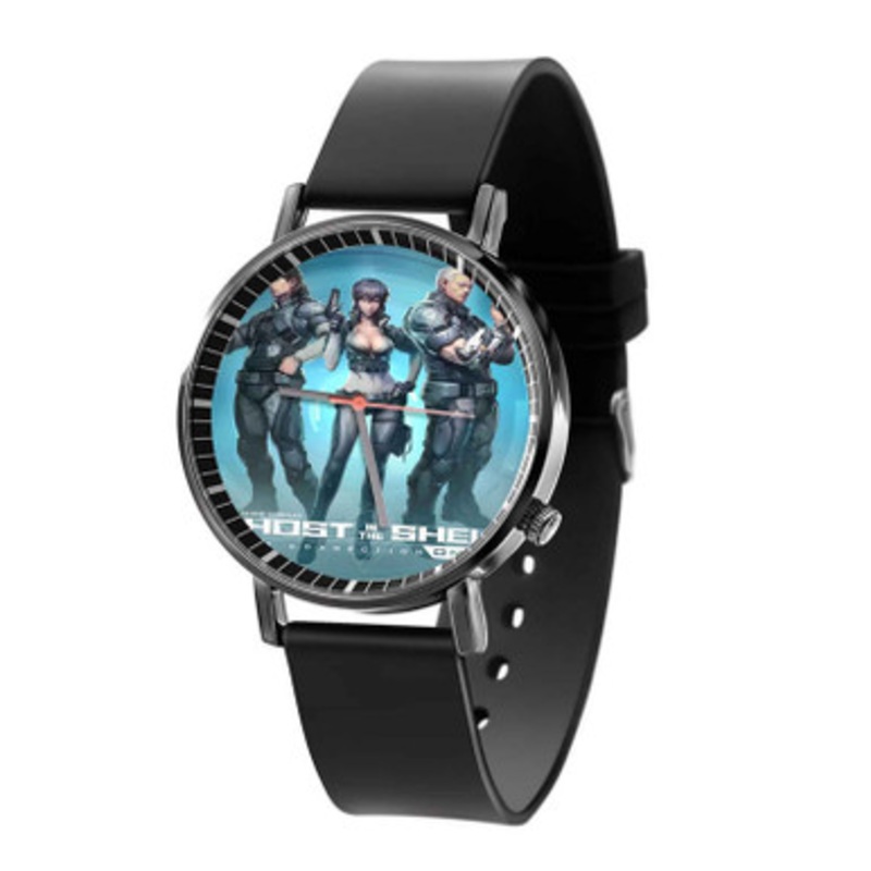 Ghost in The Shell Art Unisex Black Quartz Watch With Premium Gift Box