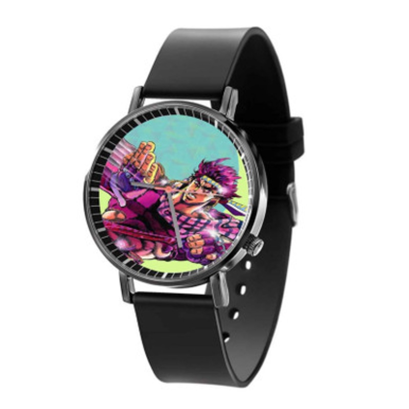 Joseph Joestar Jo Jo s Bizarre Adventure Black Quartz Watch With Premium Gift Box for Unisex
