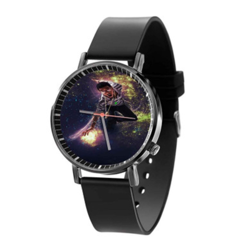 Kid Cudi Black Quartz Watch Unisex With Premium Gift Box
