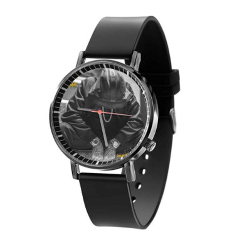 Malik Montana Jungle Boyz Black Quartz Watch Unisex With Premium Gift Box