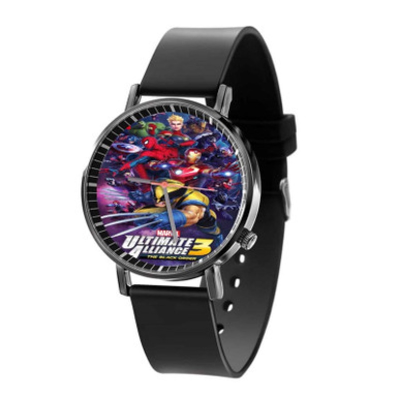 Marvel Ultimate Alliance 3 The Black Order Unisex Quartz Watch With Premium Gift Box