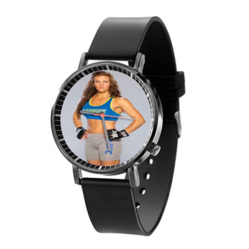 Miesha Cupcake Tate UFC Black Quartz Watch Unisex With Premium Gift Box