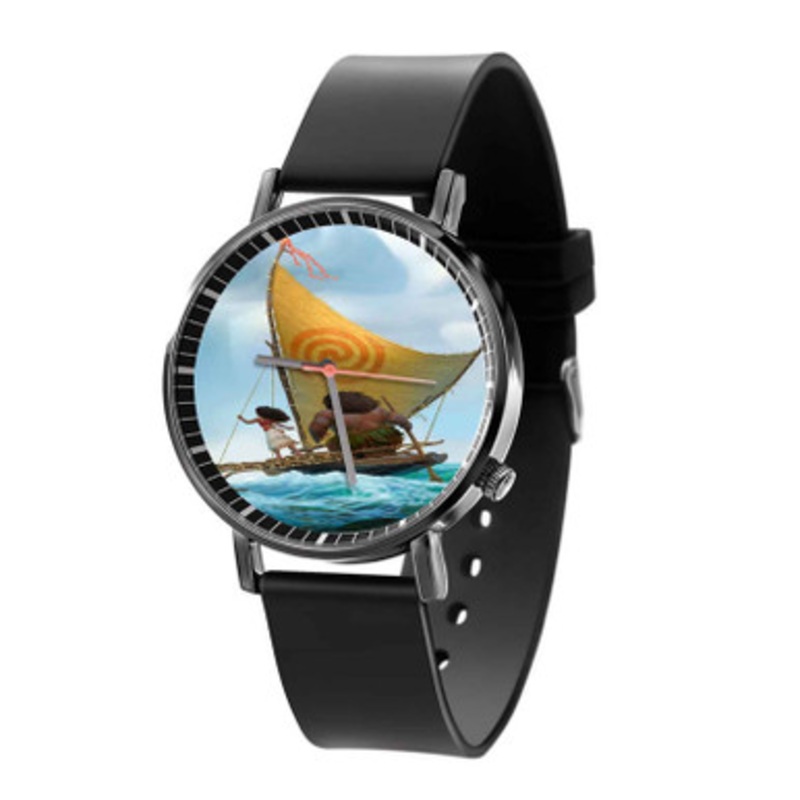 Moana Disney Great Unisex Black Quartz Watch With Premium Gift Box