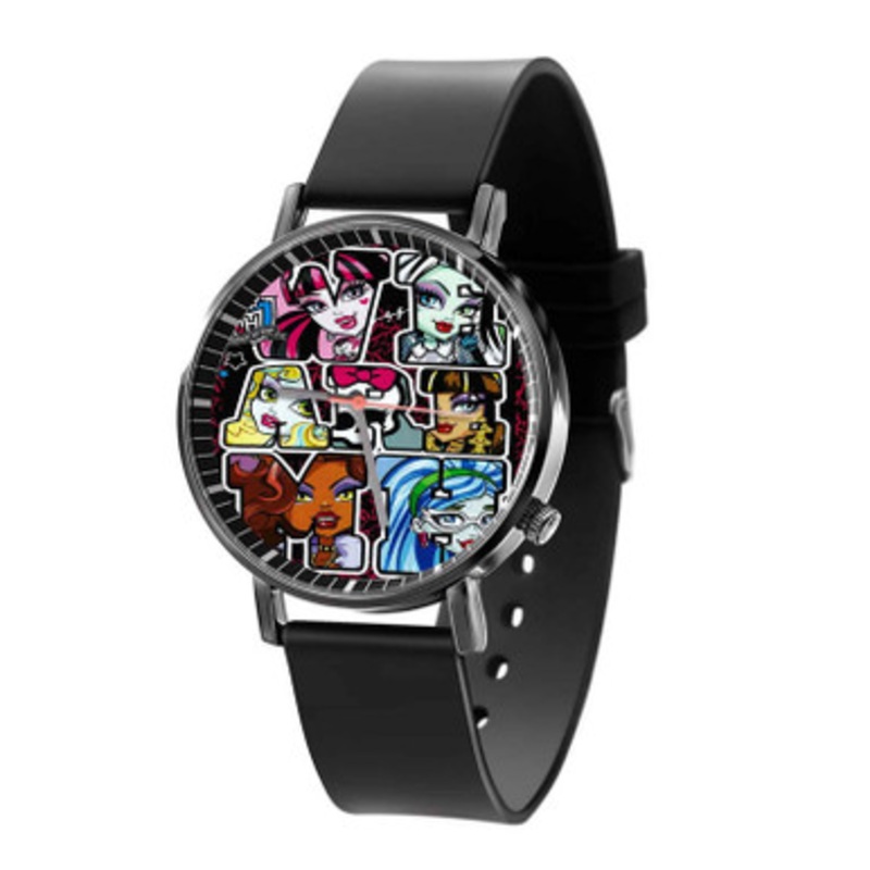 Monster High Arts Unisex Black Quartz Watch With Premium Gift Box