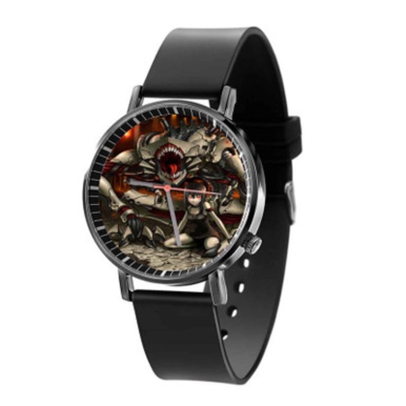 Monster Unisex Black Quartz Watch With Premium Gift Box