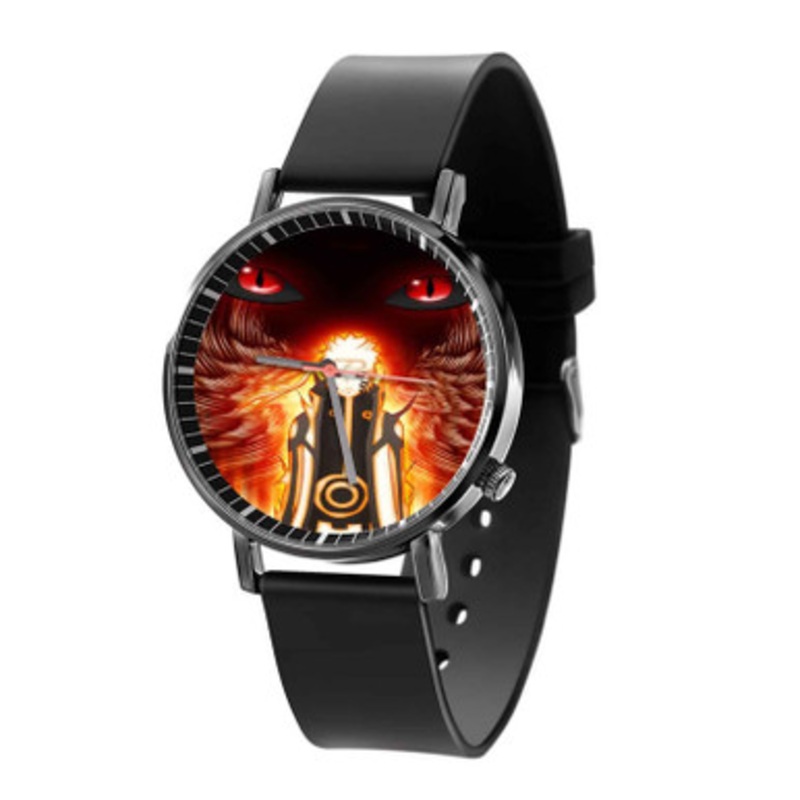 Naruto Shippuden Great Black Quartz Watch Unisex With Premium Gift Box