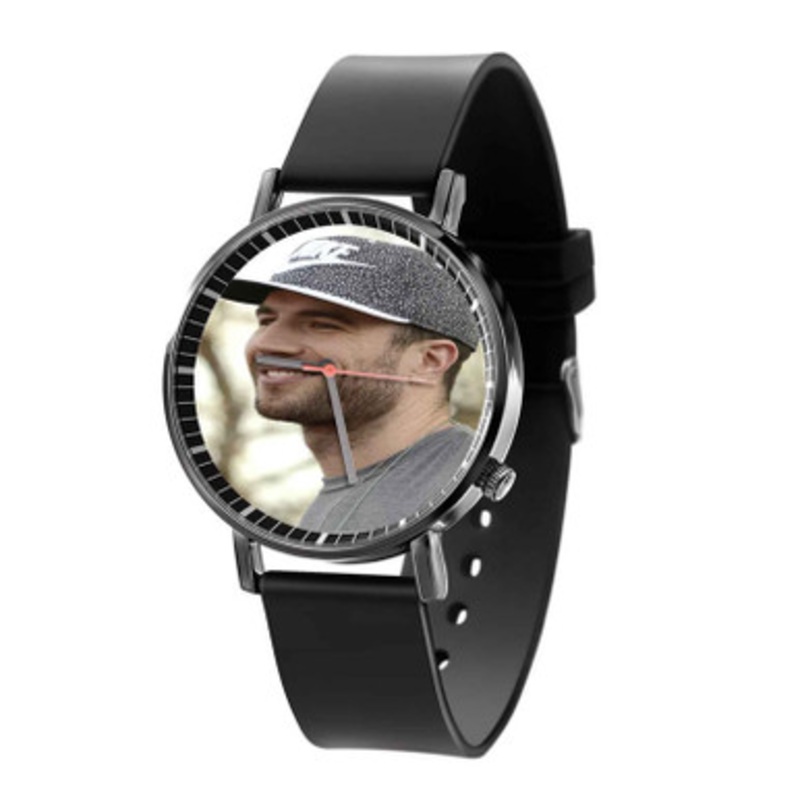 Sam Hunt Black Quartz Watch Unisex With Premium Gift Box