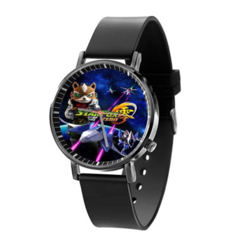 Star Fox Zero Unisex Black Quartz Watch With Premium Gift Box