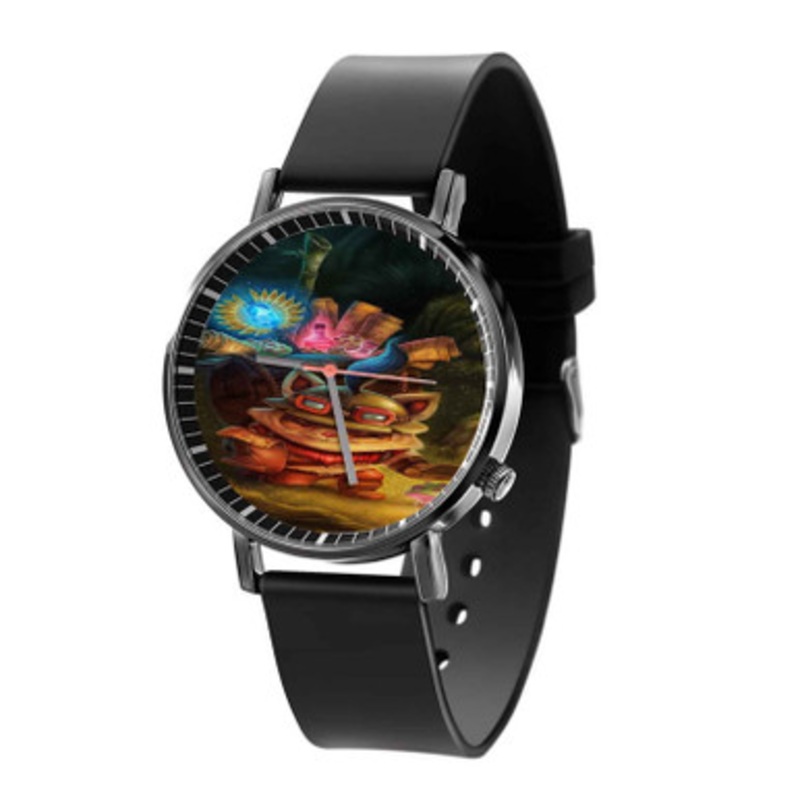 Teemo League of Legends Black Quartz Watch Unisex With Premium Gift Box