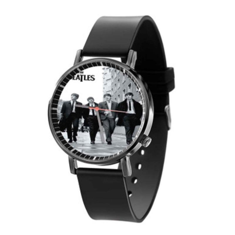 The Beatles in London Black Quartz Watch Unisex With Premium Gift Box