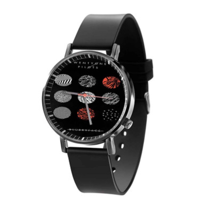 Twenty One Pilots Blurryface Black Quartz Watch Unisex With Premium Gift Box