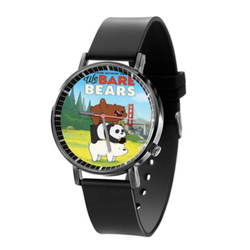 We Bare Bears Art Unisex Quartz Watch With Premium Gift Box