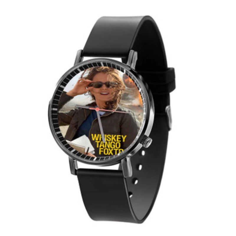 Whiskey Tango Foxtrot Black Quartz Watch Unisex With Premium Gift Box