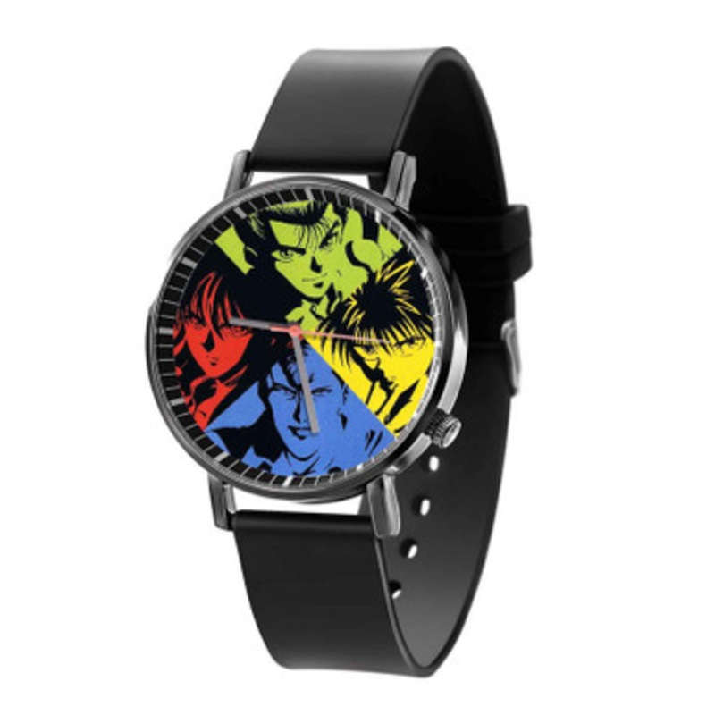Yu Yu Hakusho Arts Unisex Black Quartz Watch With Premium Gift Box
