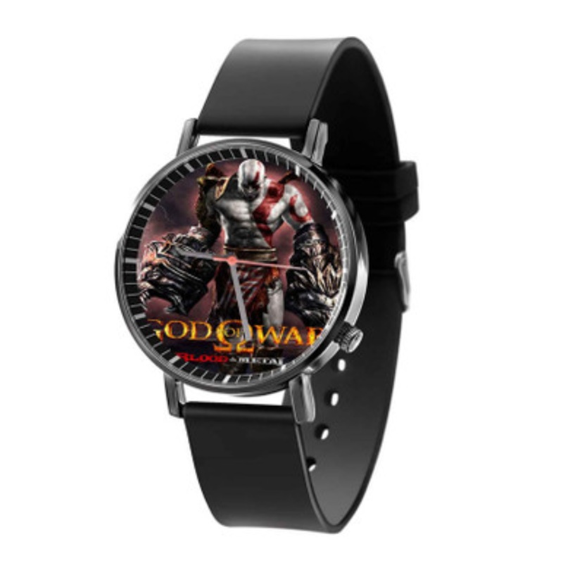 A Grey So Dark God of War Black Quartz Watch Unisex With Premium Gift Box
