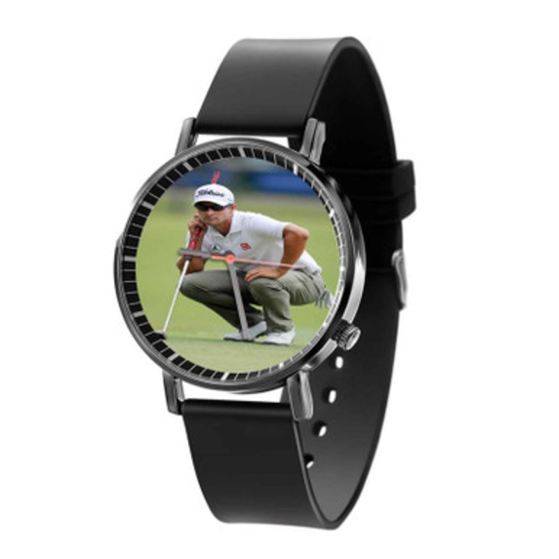 Adam Scott Art Black Quartz Watch Unisex With Premium Gift Box