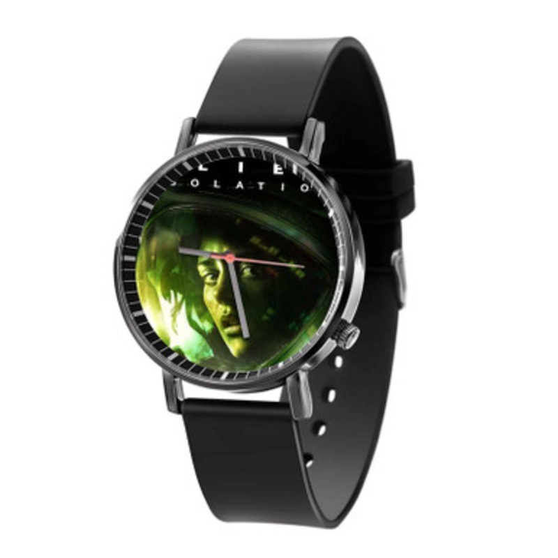 Alien Isolation Black Quartz Watch Unisex With Premium Gift Box
