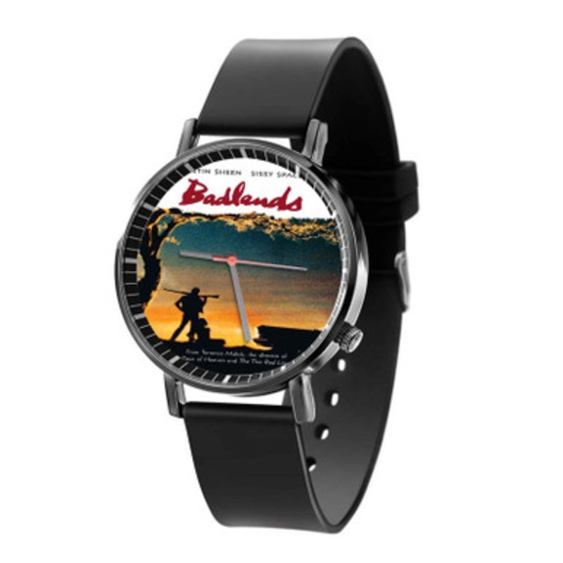 Badlands Unisex Black Quartz Watch With Premium Gift Box