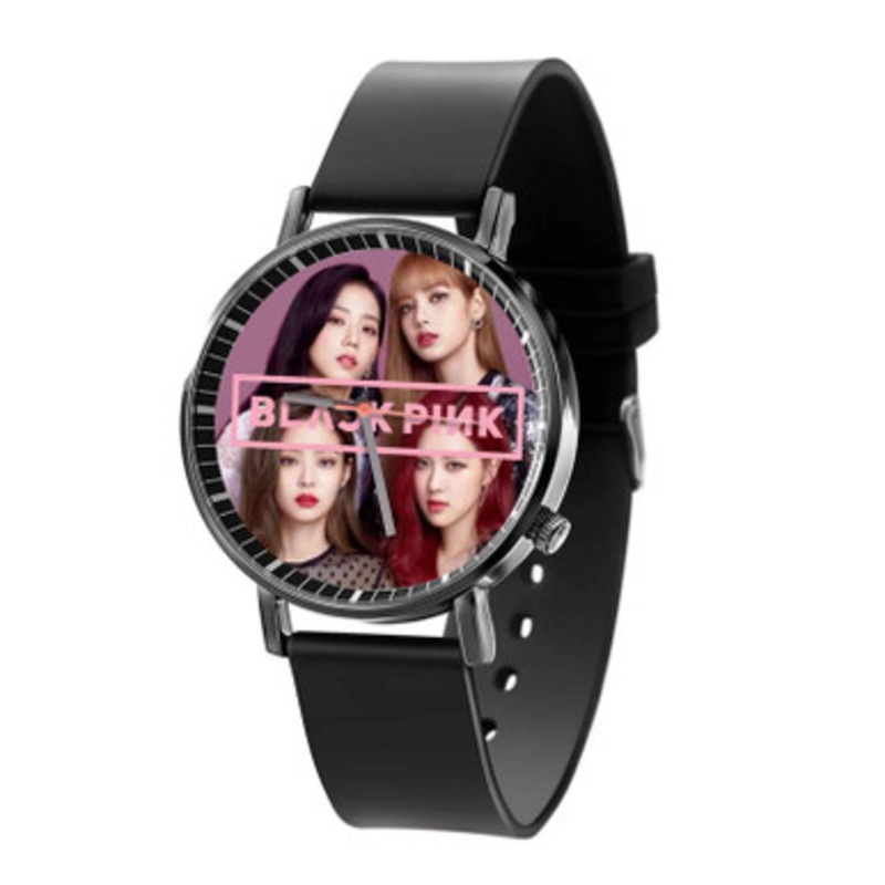 blackpink Black Quartz Watch Unisex With Premium Gift Box