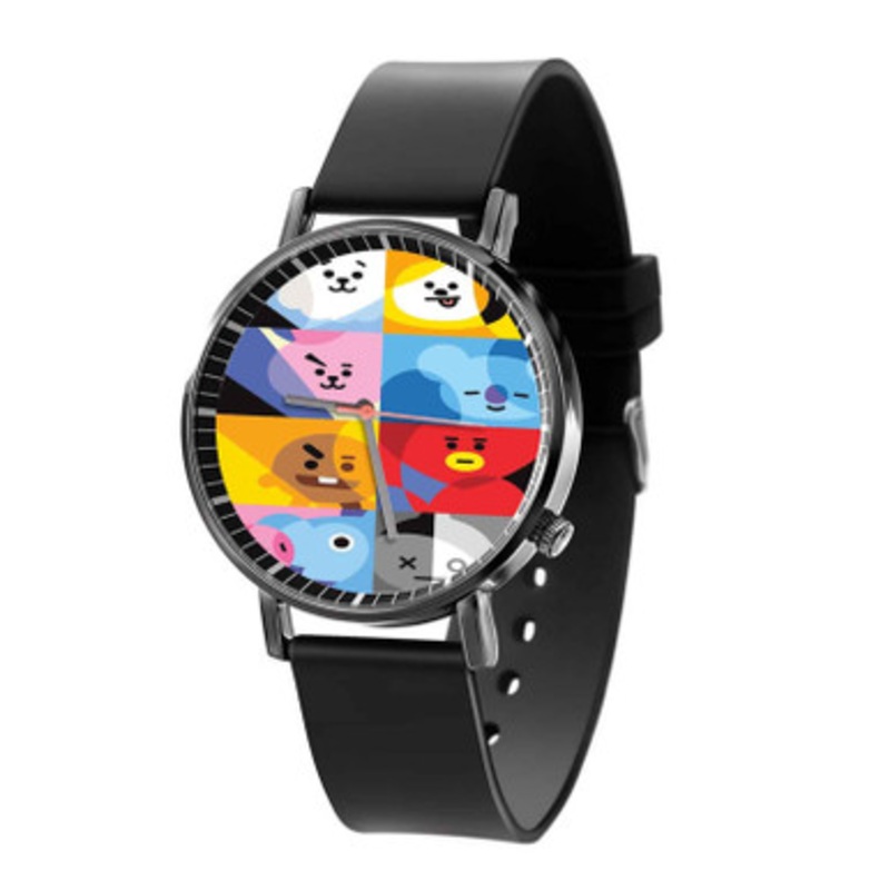 BT21 Characters Unisex Quartz Watch With Premium Gift Box