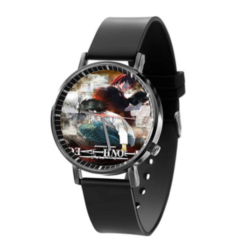 Death Note Art Anime Black Quartz Watch Unisex With Premium Gift Box