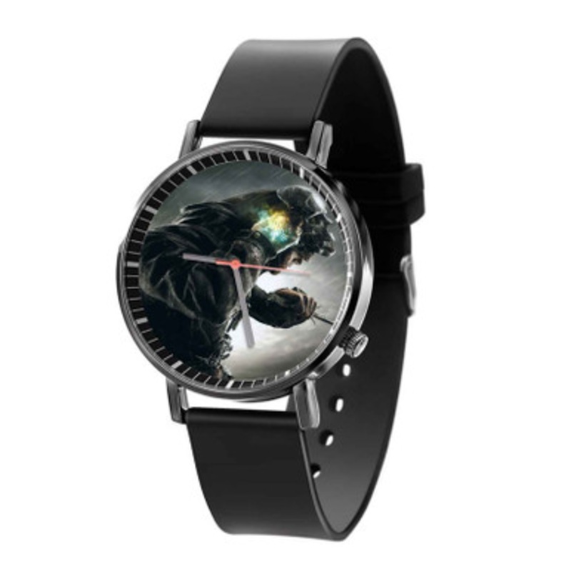 Dishonored Corvo Skull Mask Unisex Black Quartz Watch With Premium Gift Box