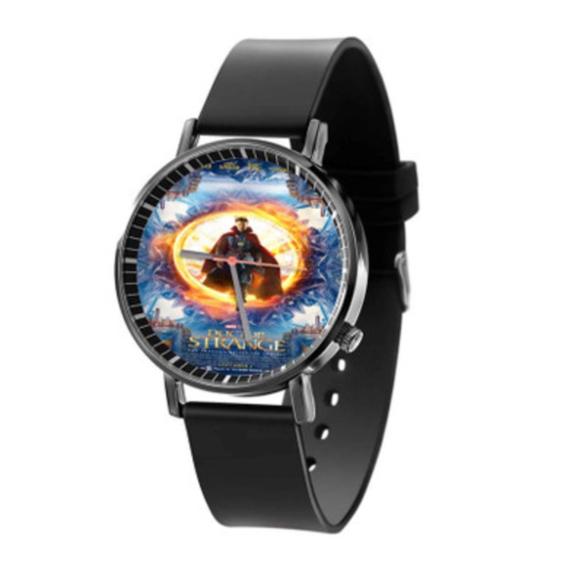 Doctor Strange Movie Black Quartz Watch Unisex With Premium Gift Box