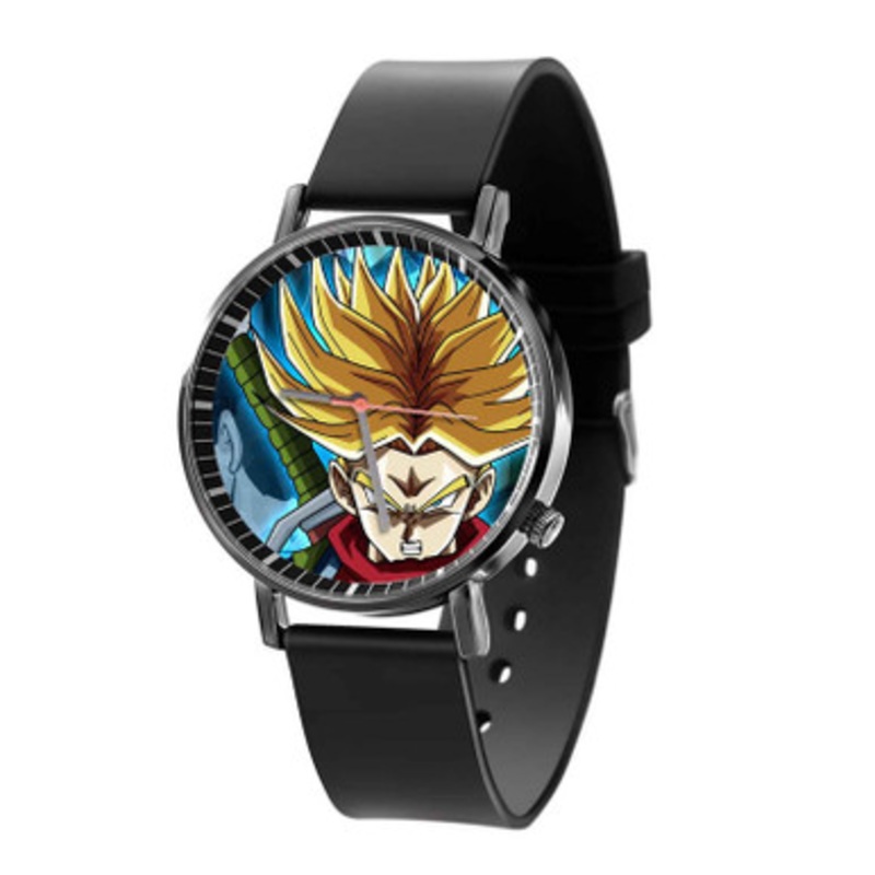 Dragon Ball Super Trunks Black Quartz Watch Unisex With Premium Gift Box