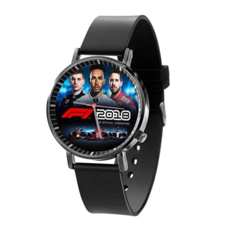 F1 2018 Black Quartz Watch Unisex With Premium Gift Box