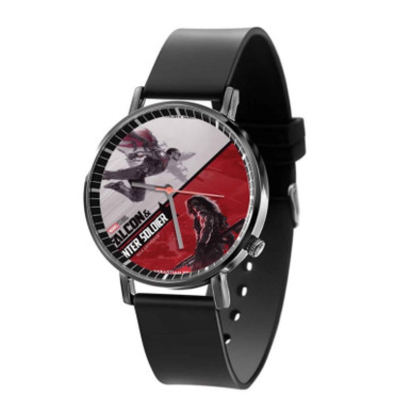 falcon and winter soldier Unisex Quartz Watch With Premium Gift Box