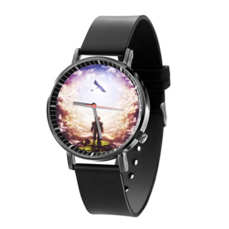 How to Train Your Dragon Hiccup and Toothless Black Quartz Watch Unisex With Premium Gift Box