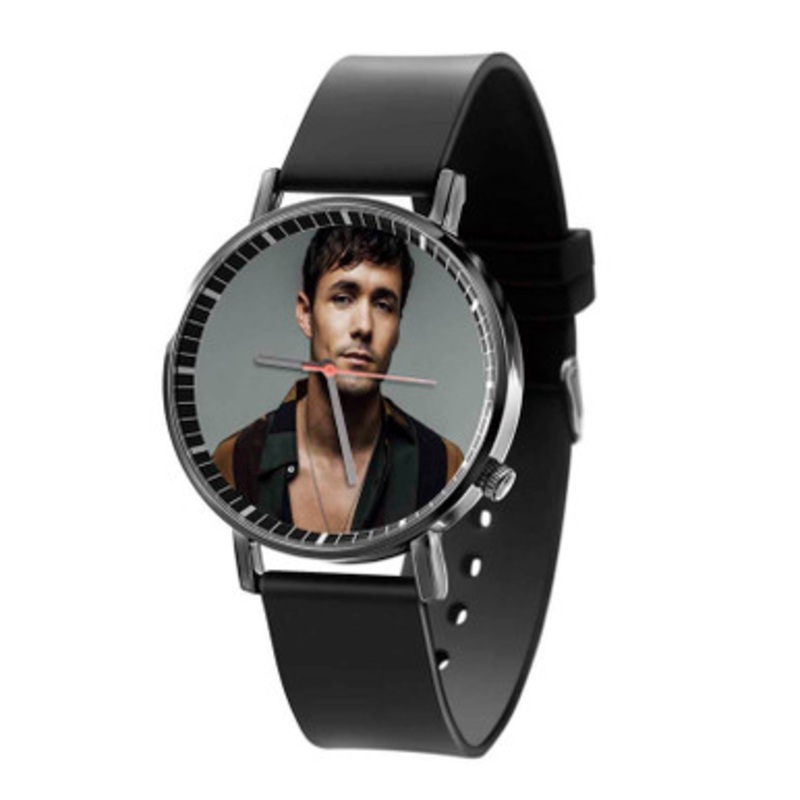 Jonah Hauer King Black Quartz Watch With Premium Gift Box for Unisex