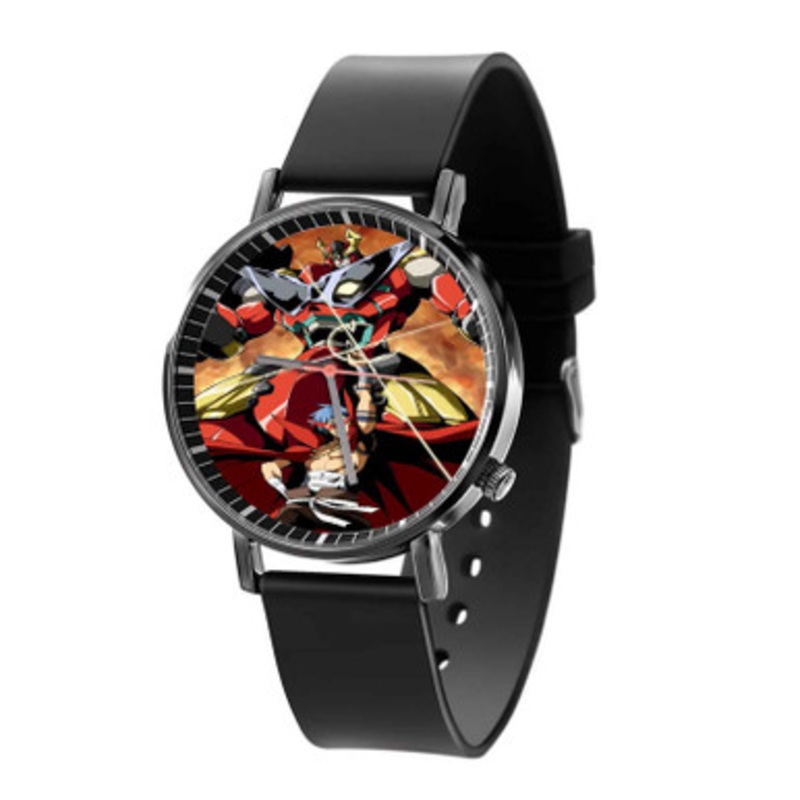 Kamina Gurren Lagann Great Unisex Black Quartz Watch With Premium Gift Box