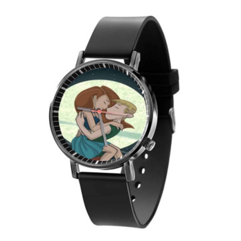 Kim Possible Art Unisex Black Quartz Watch With Premium Gift Box