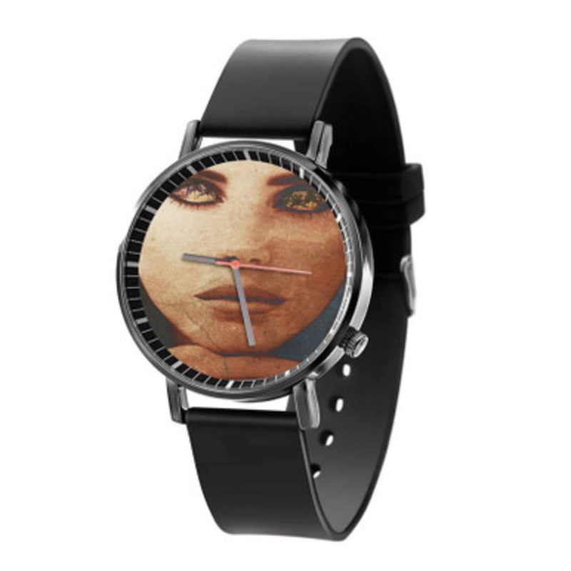 Lana Del Rey Face Black Quartz Watch Unisex With Premium Gift Box