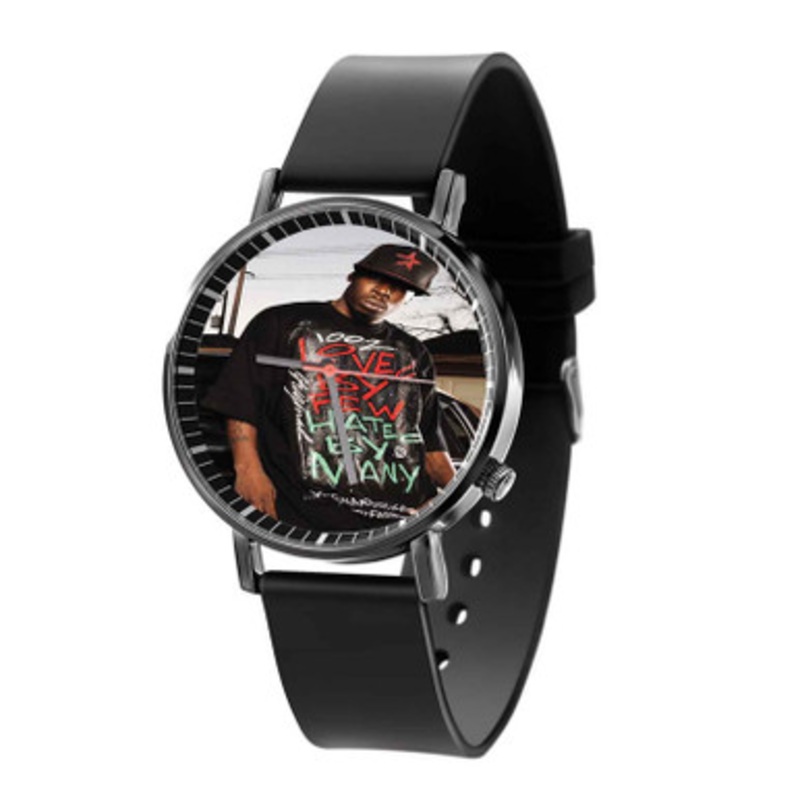 Lil Keke Black Quartz Watch With Premium Gift Box for Unisex