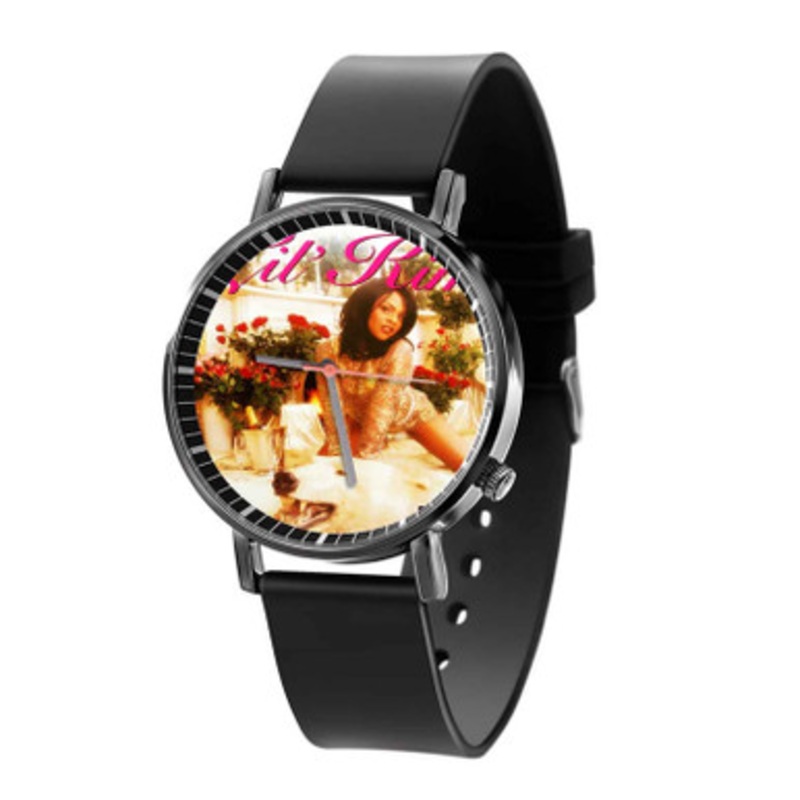 Lil Kim Hardcore Black Quartz Watch Unisex With Premium Gift Box