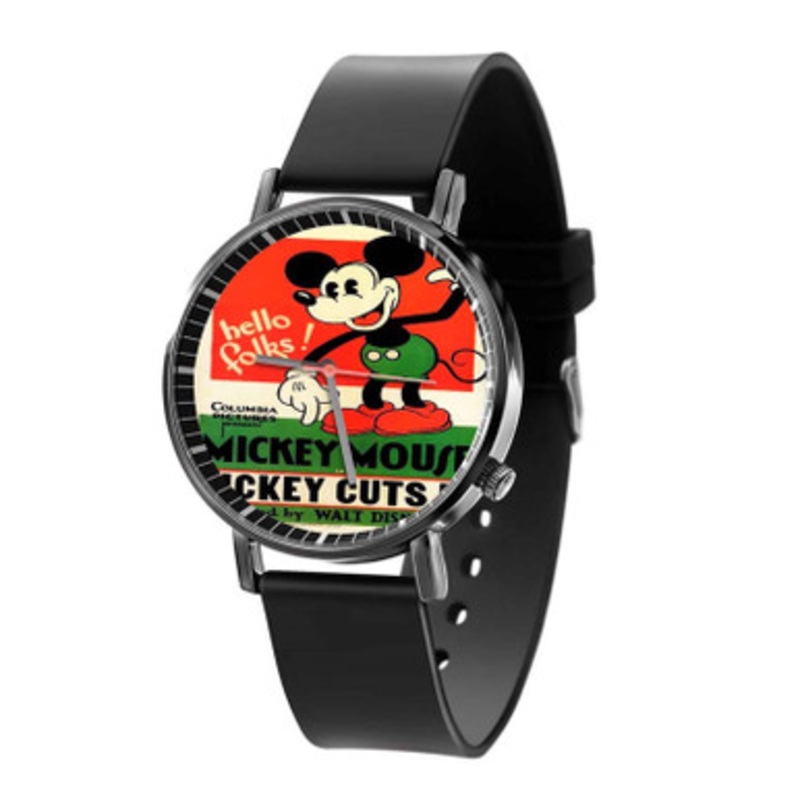 Mickey mouse Cuts Up Unisex Quartz Watch With Premium Gift Box