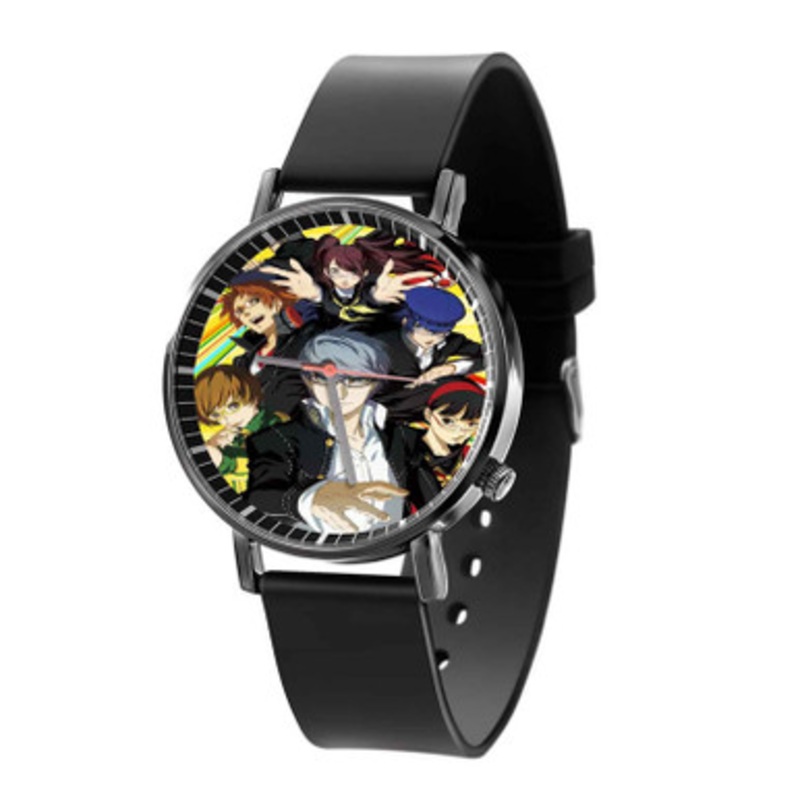 Persona 4 The Golden Animation Unisex Black Quartz Watch With Premium Gift Box