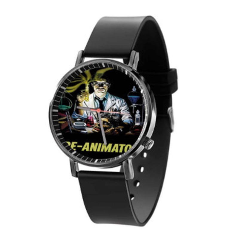 Re Animator Unisex Black Quartz Watch With Premium Gift Box