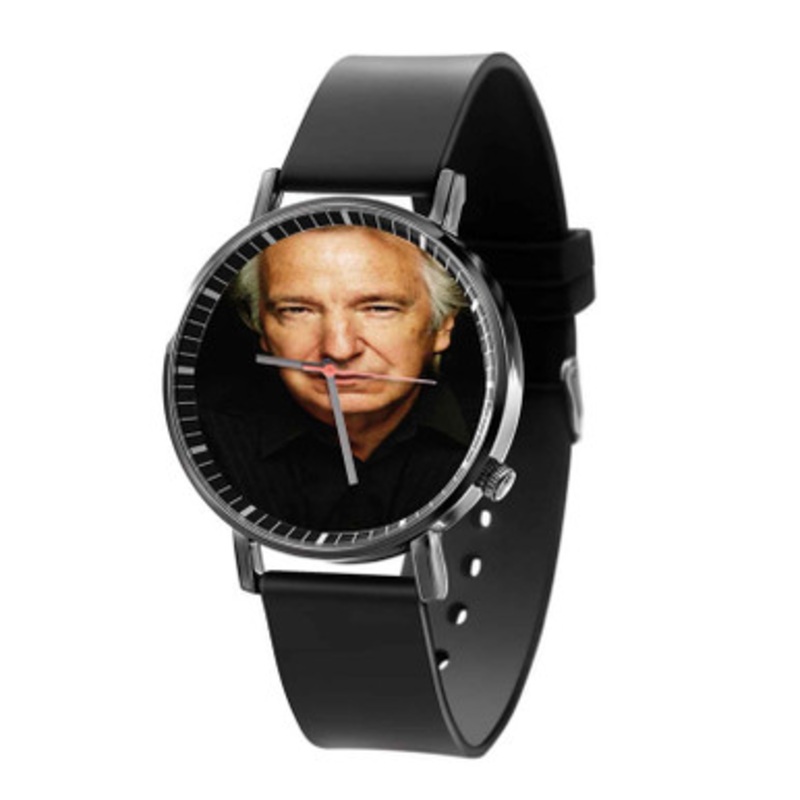 RIP Alan Rickman Black Quartz Watch Unisex With Premium Gift Box