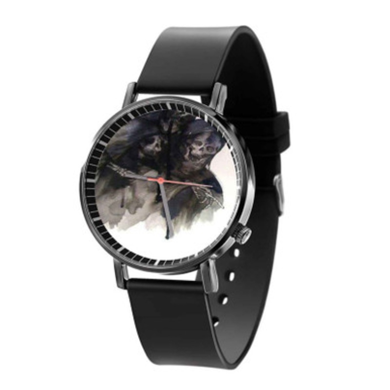 Smokepurpp Watching Me Black Quartz Watch Unisex With Premium Gift Box