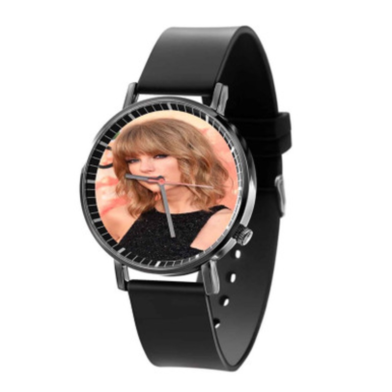 Taylor Swift Arts Black Quartz Watch Unisex With Premium Gift Box