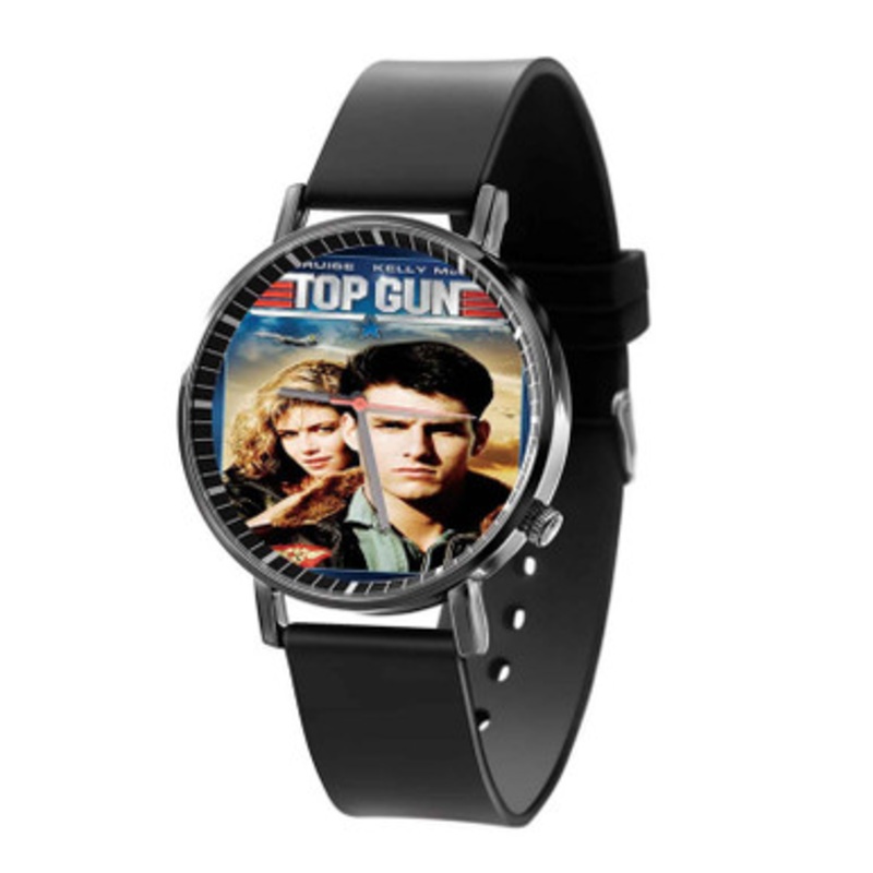 Top Gun Black Quartz Watch Unisex With Premium Gift Box