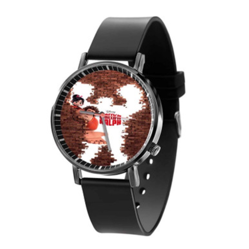 Wreck It Ralph Black Quartz Watch Unisex With Premium Gift Box