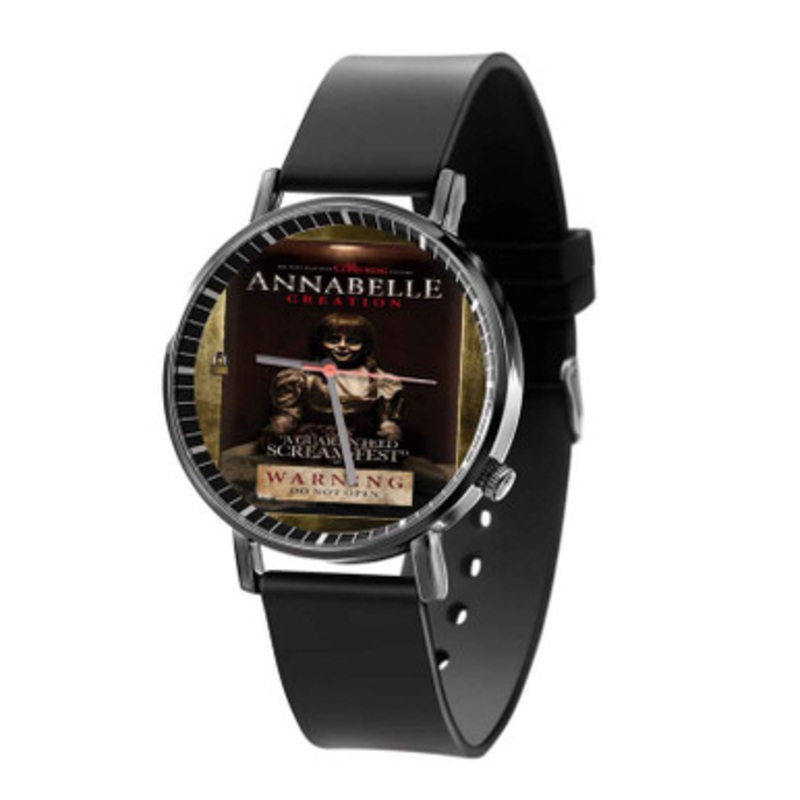Annabelle Creation Black Quartz Watch Unisex With Premium Gift Box